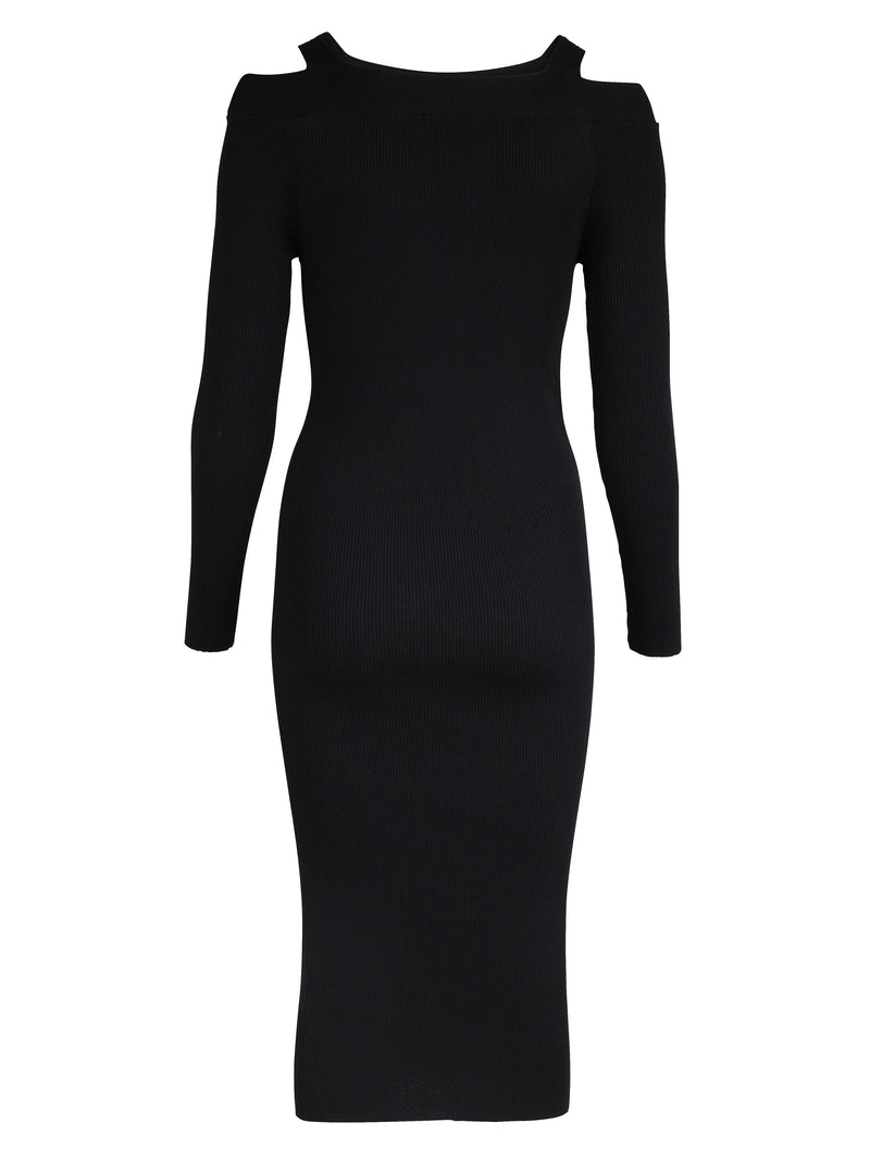 NÜ XIAO knitted dress Dresses Black