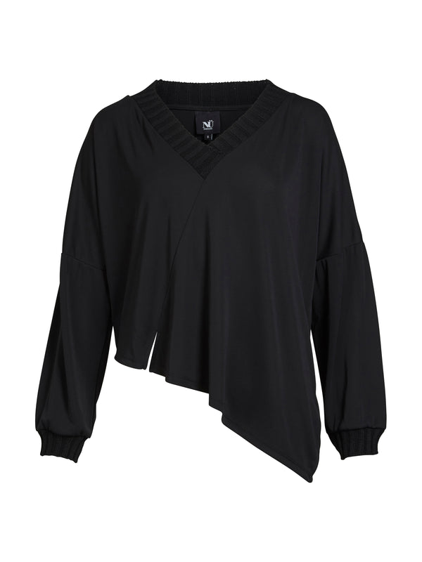 NÜ YADE blouse Blouses Black