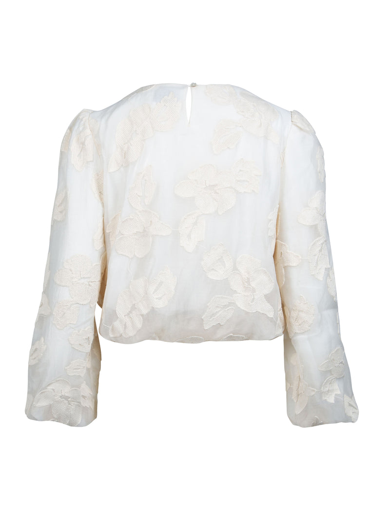 NÜ YAN blouse Blouses 110 Creme