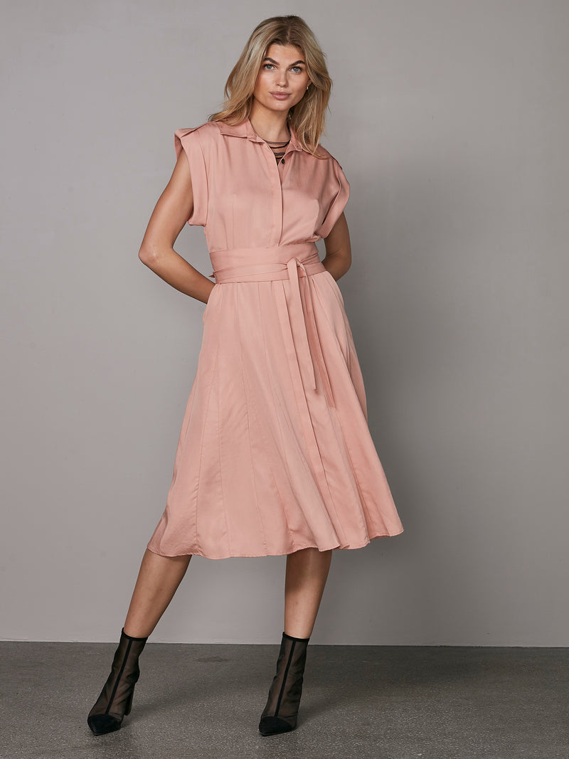 NÜ YMKE short-sleeved dress Dresses 646 Peach puff