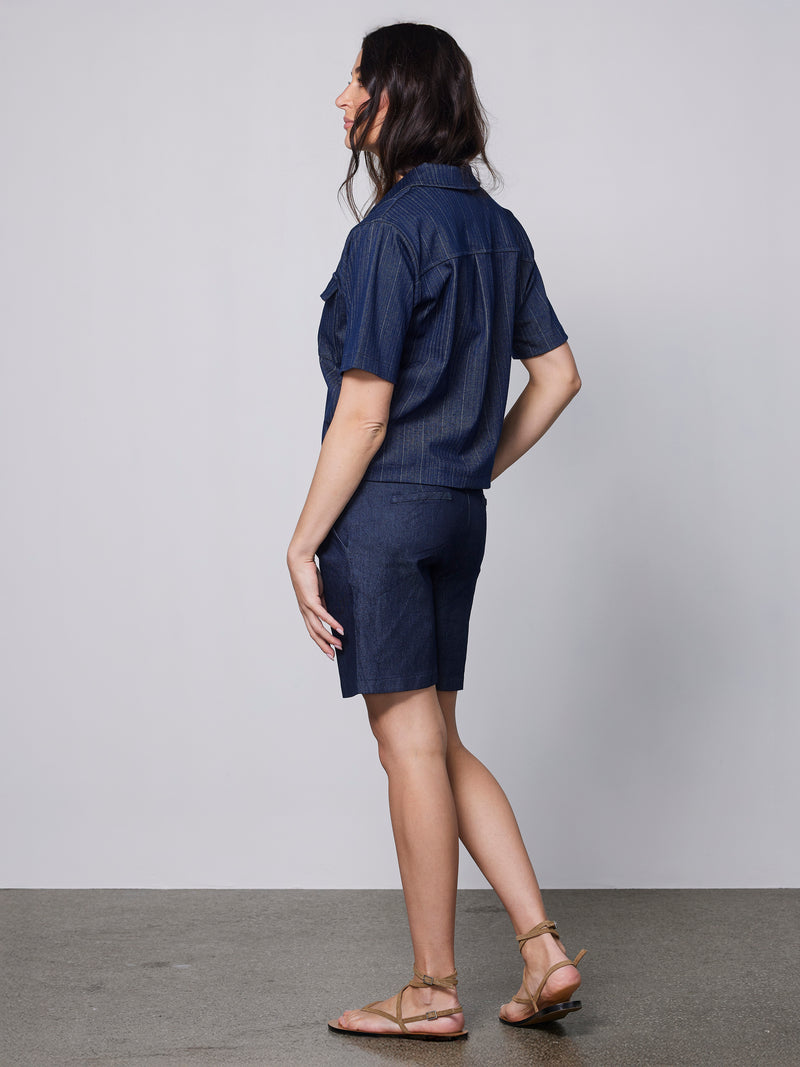 NÜ YNN blouse Blouses 467 Blue Stripe