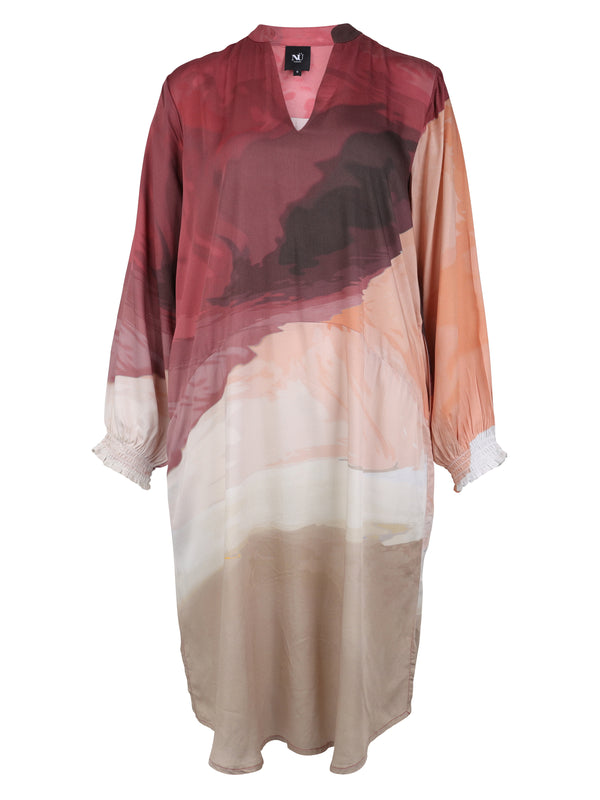 NÜ YOLA dress Dresses 685 Berry Red Mix