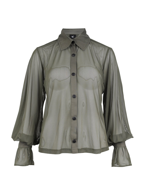 NÜ YRJA shirt Shirts 316 Olive