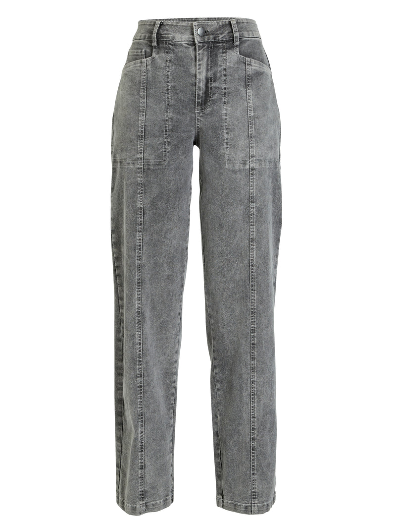 NÜ YUNA trousers Trousers 901 Grey mix