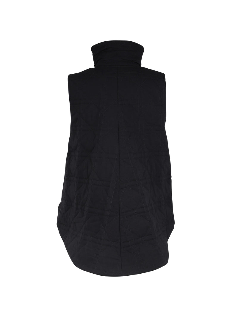 NÜ YURI quilted vest Vests Black