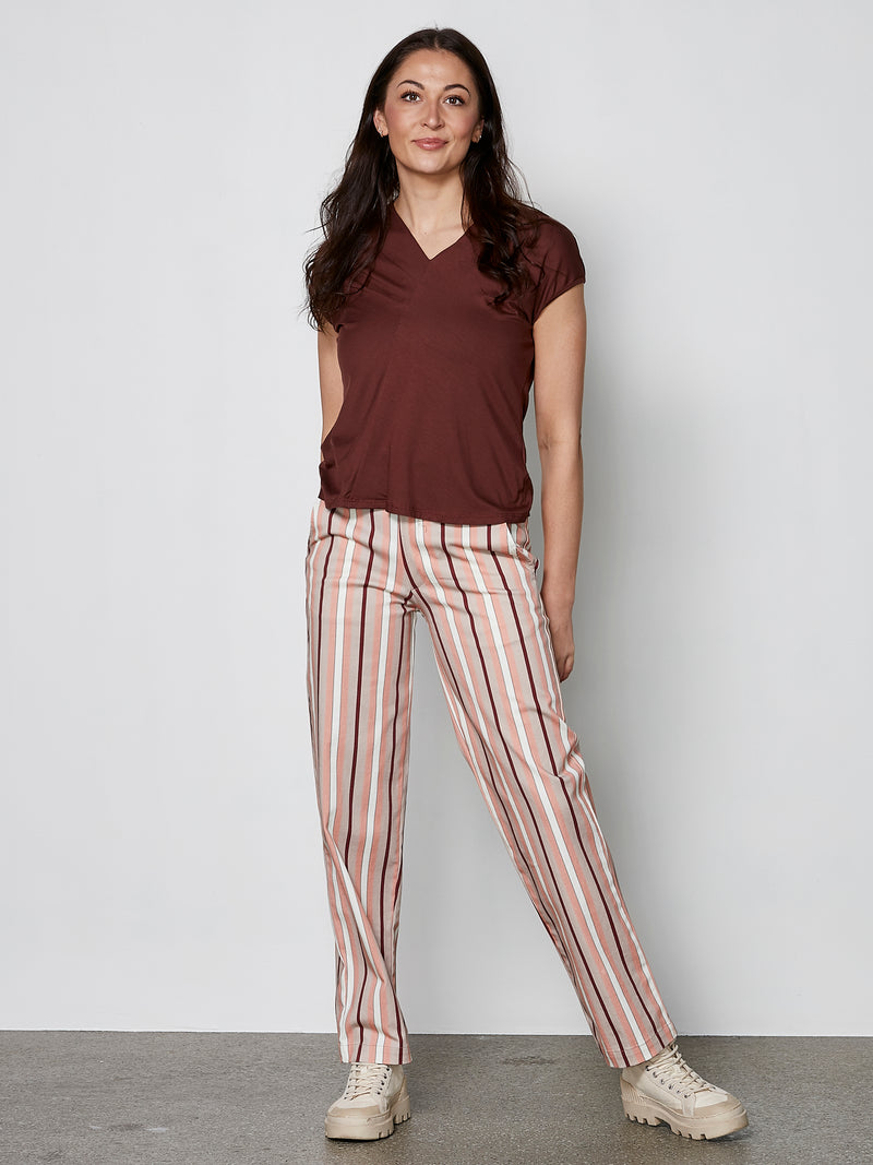 NÜ YUSI trousers Trousers 646 Peach Puff mix