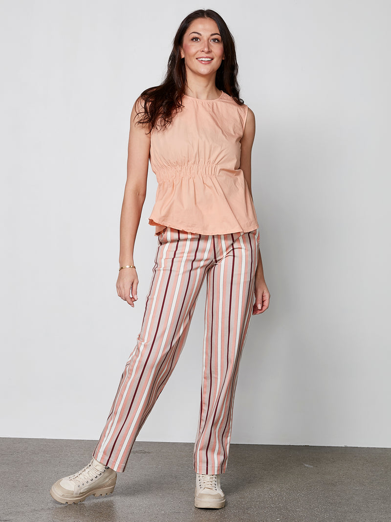 NÜ YUSI trousers Trousers 646 Peach Puff mix