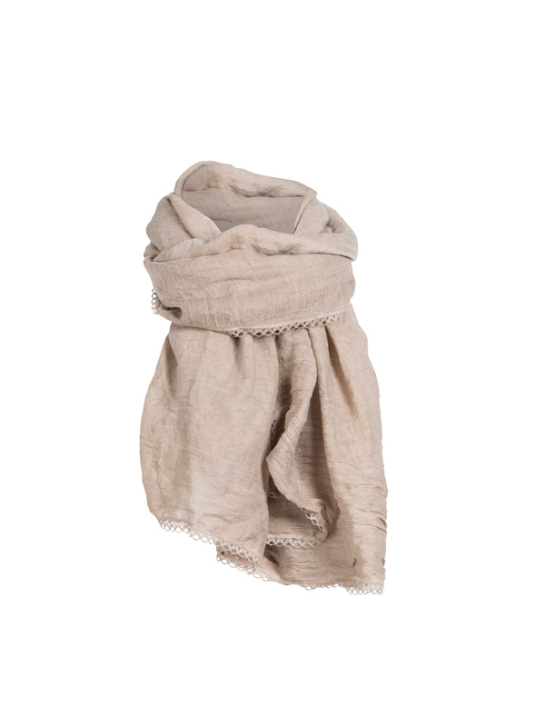 NÜ ZALA scarf Scarfs 150 Sand mix