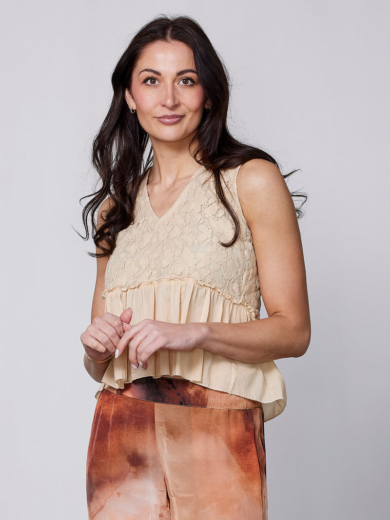 NÜ ZELMA top Tops and T-shirts 522 Wheat