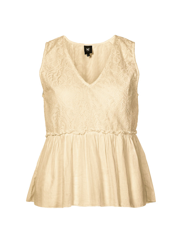 NÜ ZELMA top Tops and T-shirts 522 Wheat