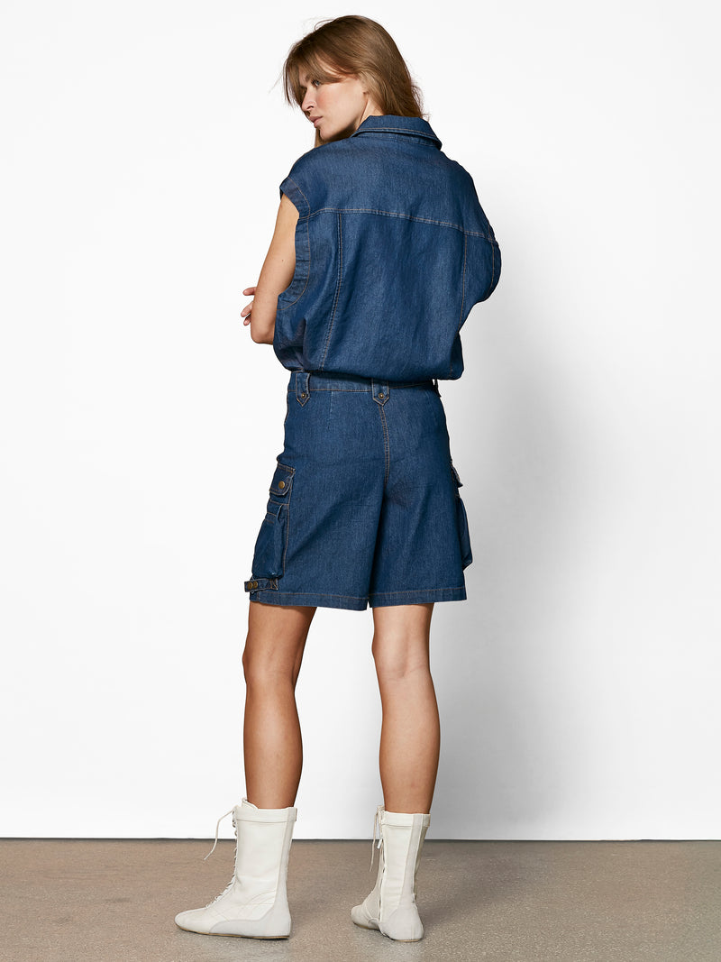 NÜ ZIGA vest Vests 486 Denim