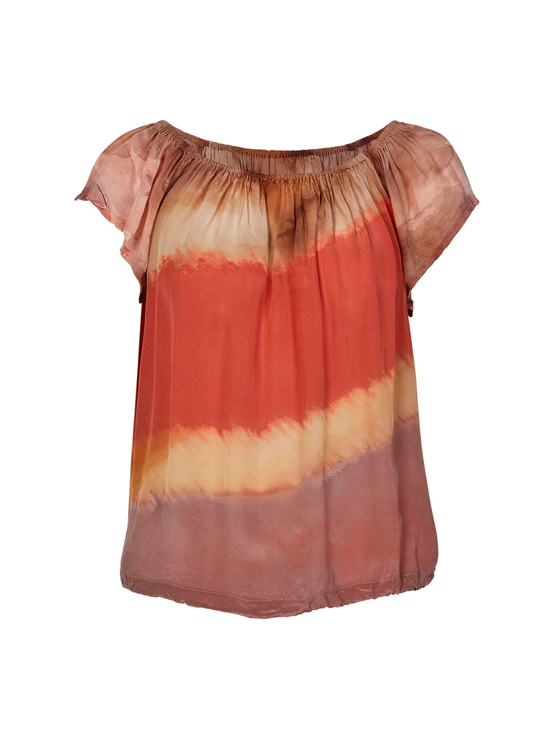 NÜ ZIW top Tops and T-shirts 658 Terracotta Mix