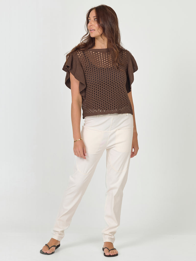 NÜ ZOHA CARMEN trousers Trousers 112 Bone