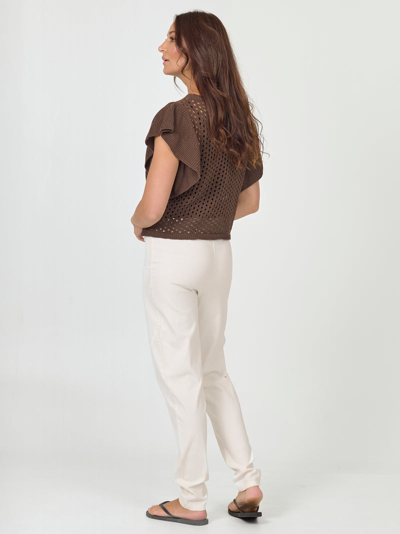 NÜ ZOHA CARMEN trousers Trousers 112 Bone