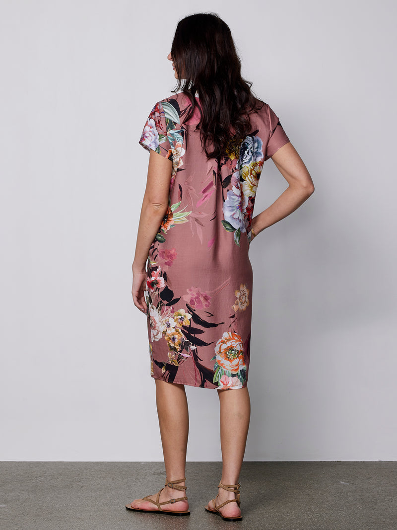 NÜ ZOYA dress Dresses 658 Terracotta Mix