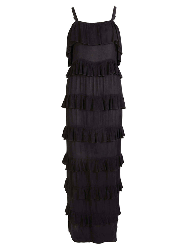 NÜ ZURI strap dress Dresses Black
